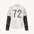 Wasteland Fake Two-piece Splicing Camouflage Long-sleeved T-shirt